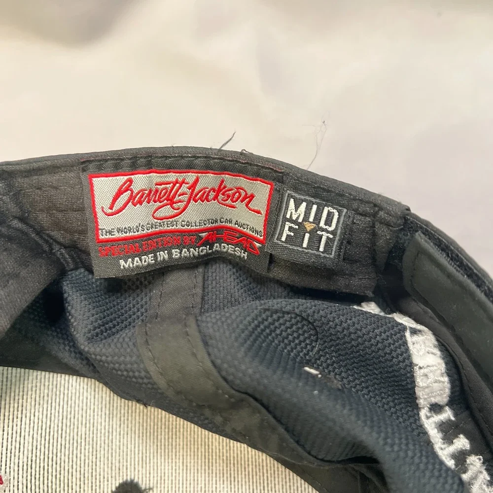 Barrett-Jackson Scottsdale Buyer 2018 Cap Mens One Size Black Mid Fit Ahead